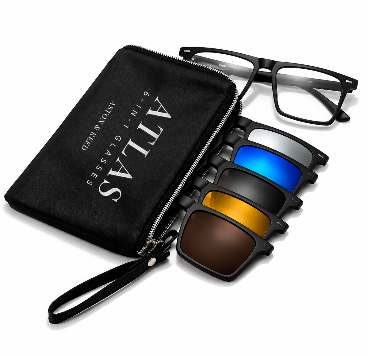 Atlas 6-in-1 Glasses by Aston & Reed