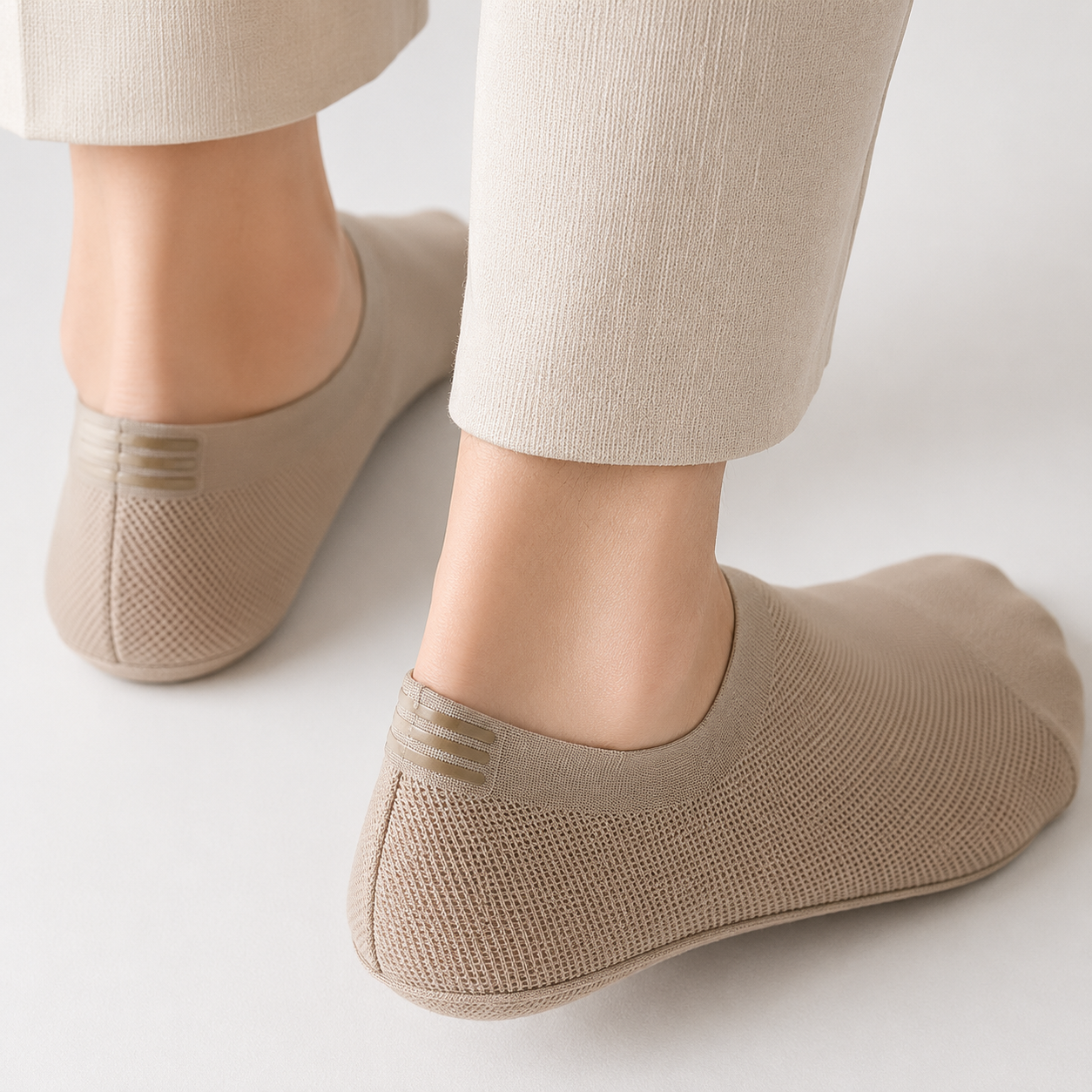 Unsichtbare BreatheGrip-Socken