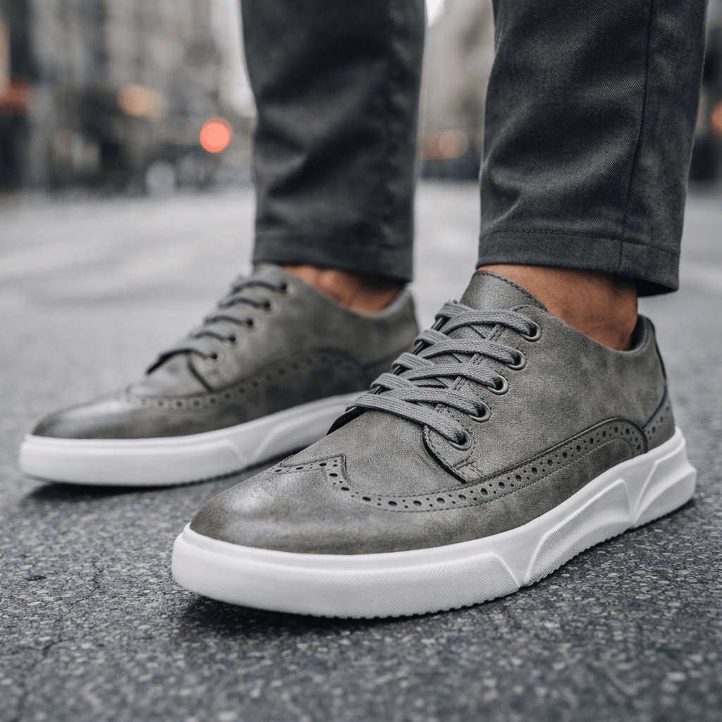 Calver nahkaiset Brogue-lenkkarit