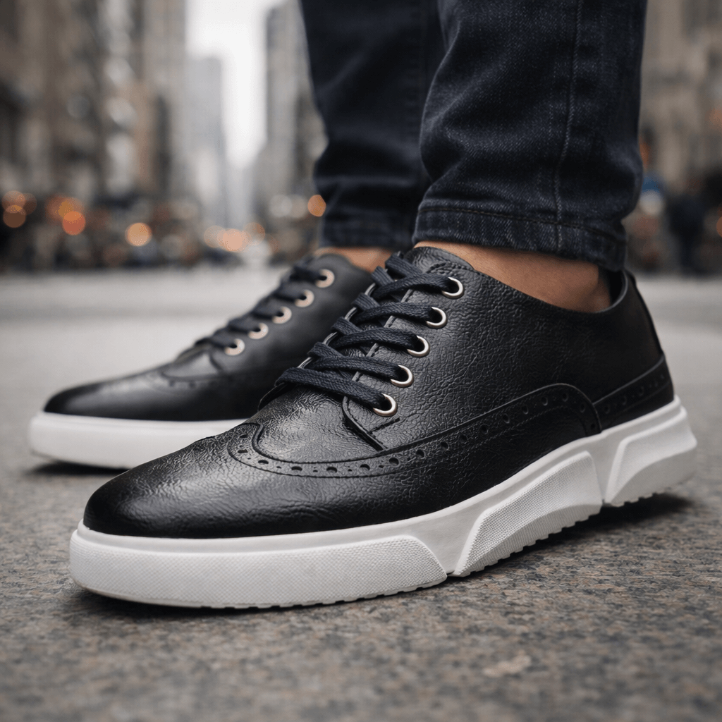 Calver nahkaiset Brogue-lenkkarit