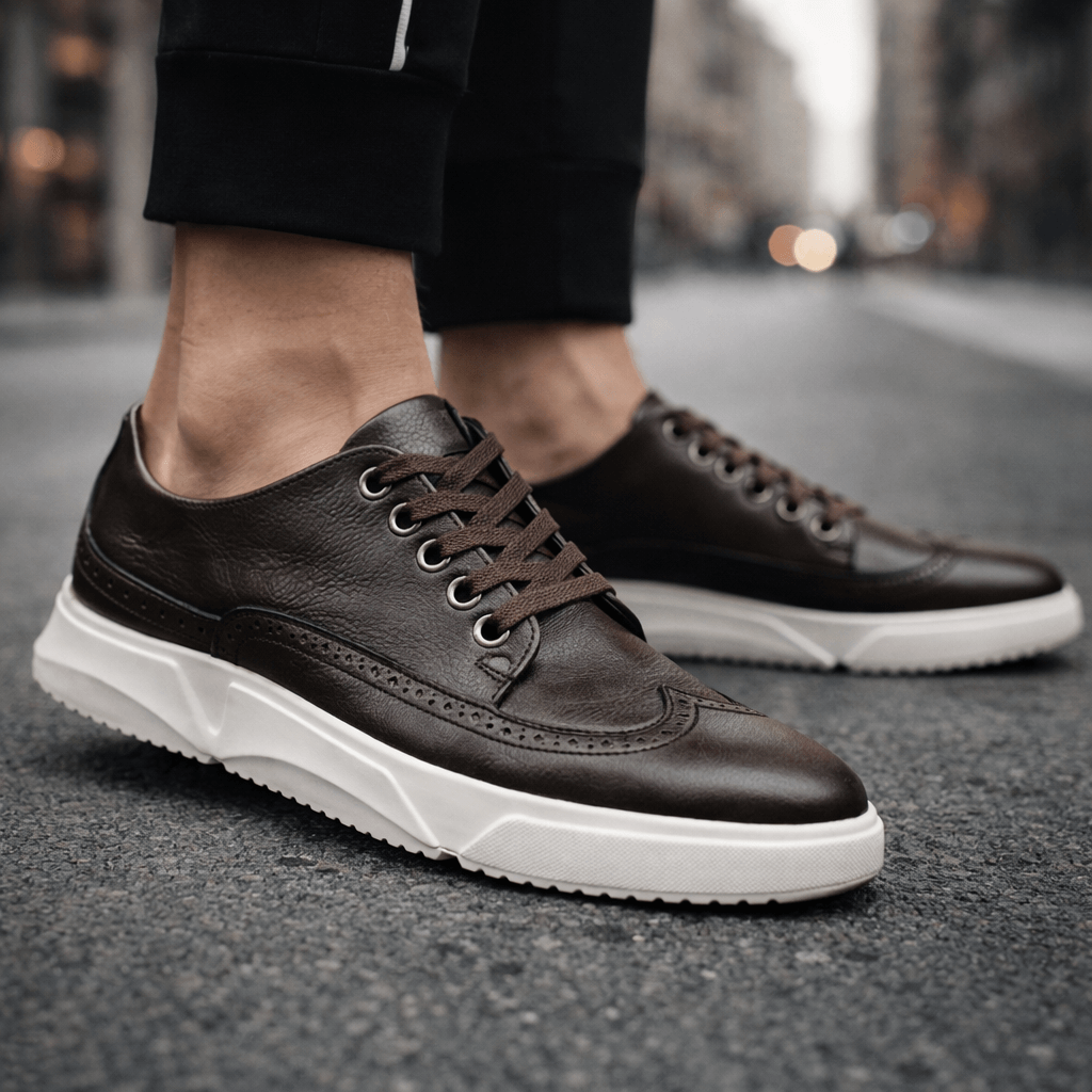 Calver nahkaiset Brogue-lenkkarit
