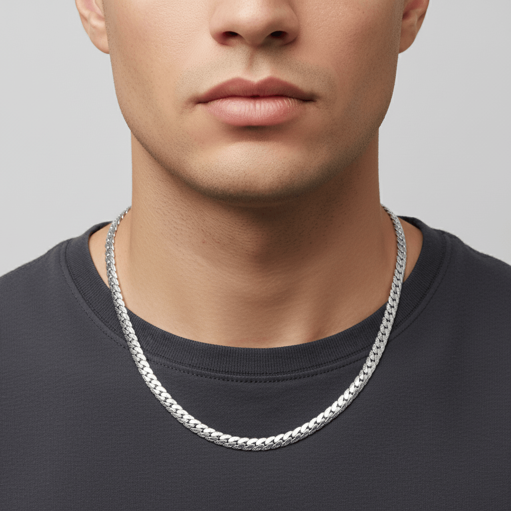Royal Steel 316L Duo Set – 6mm Necklace + Bracelet