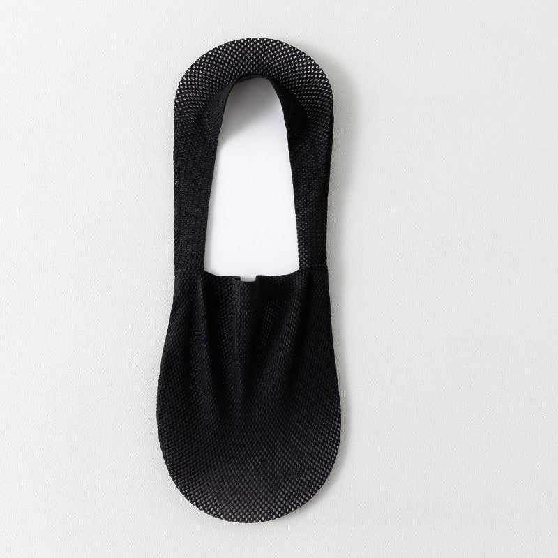 Usynlige åndbare anti-slip sokker