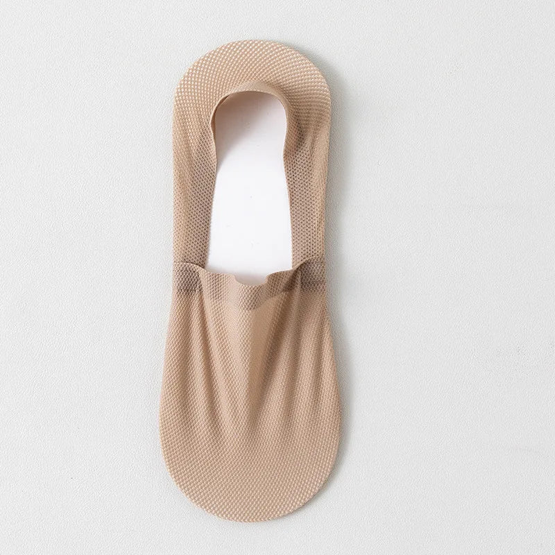 Usynlige åndbare anti-slip sokker