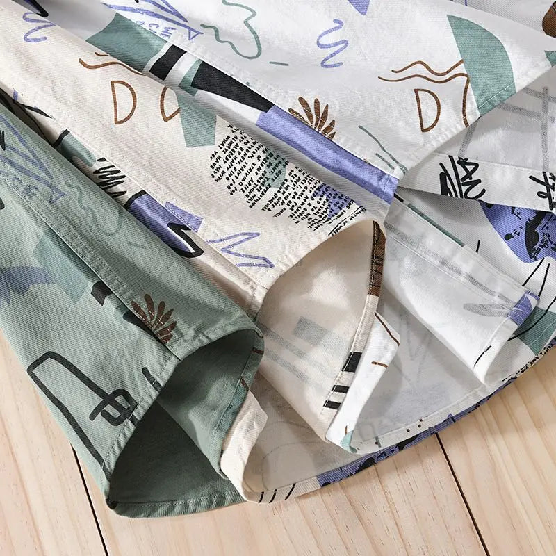 Vinito abstrakt skjorta