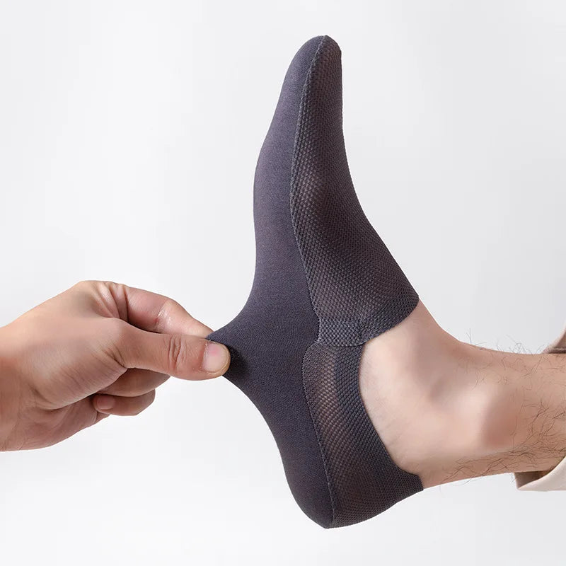 Usynlige åndbare anti-slip sokker