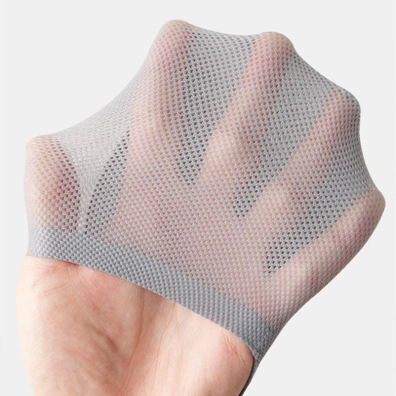 Usynlige åndbare anti-slip sokker