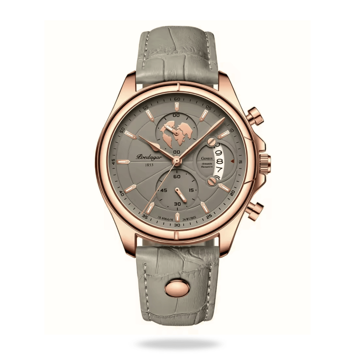 Veldune ChronoMind™ – 42mm Minimal Quartz Watch