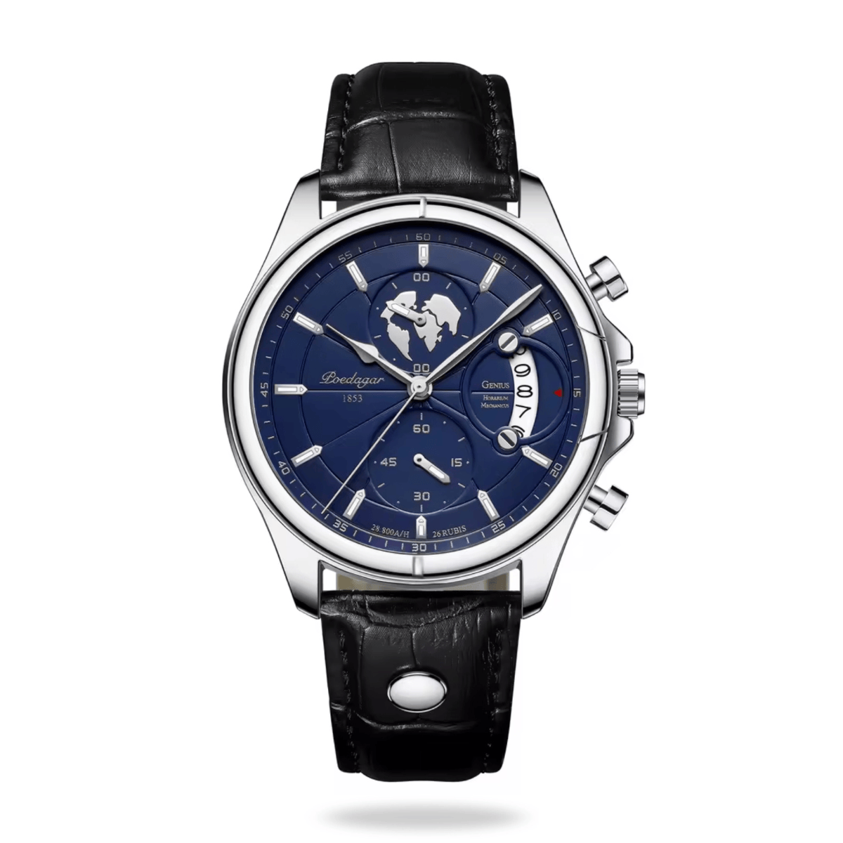 Veldune ChronoMind™ – 42mm Minimal Quartz Watch