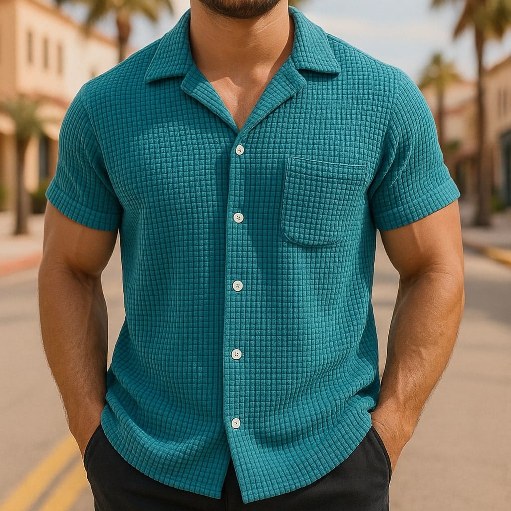 Camisa línea de palmeras