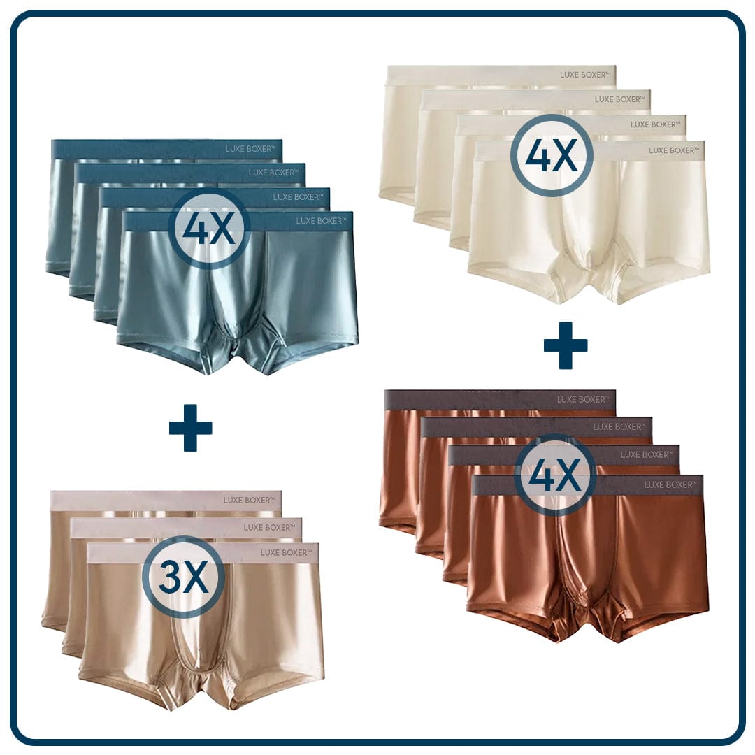 [Multi-Packs] Luxe Boxer™ – Premium sidenunderkläder