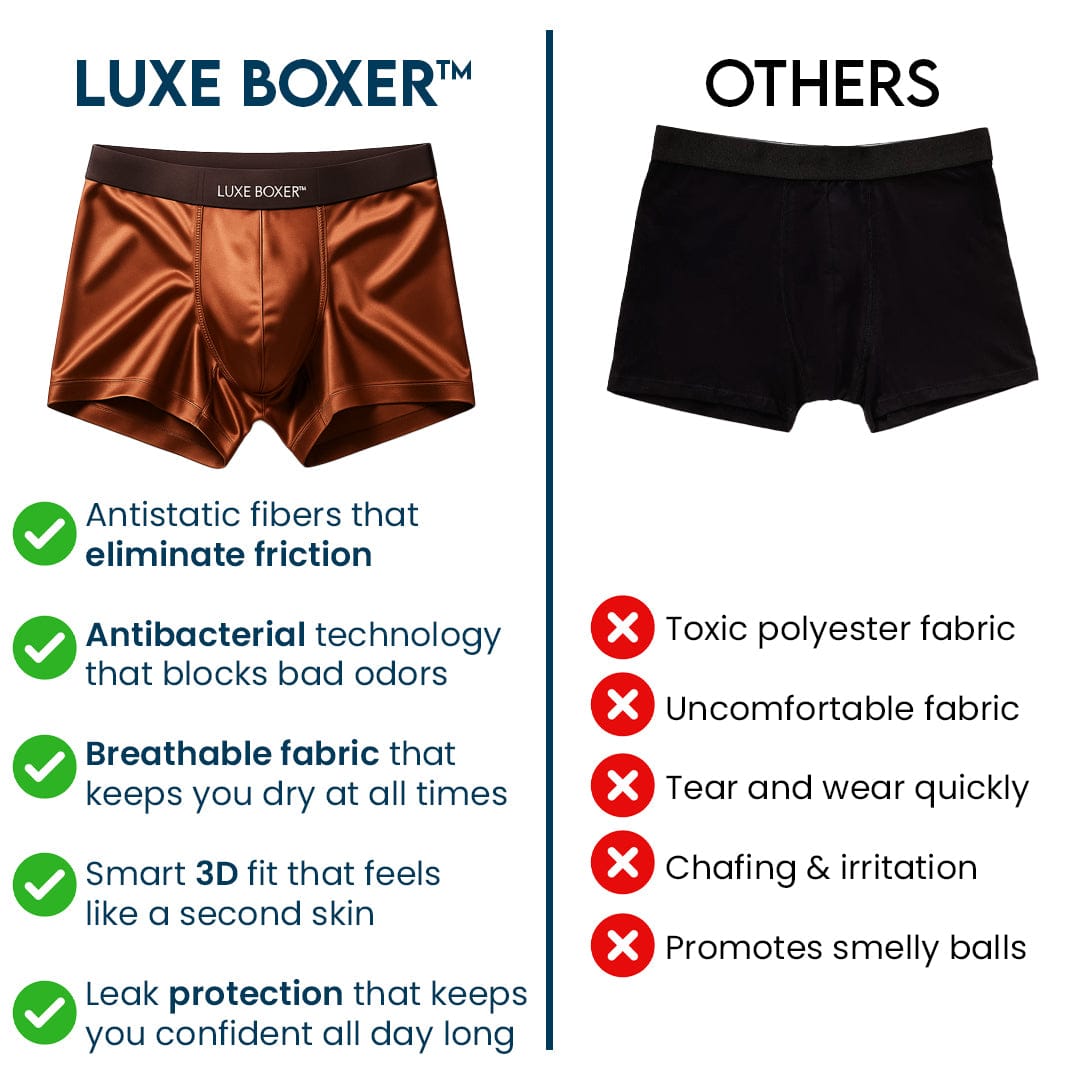 [Multi-Packs] Luxe Boxer™ – Premium sidenunderkläder