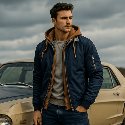 Doble capa - Chaqueta bomber