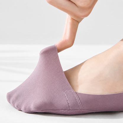 Unsichtbare, atmungsaktive Anti-Rutsch-Socken für Damen