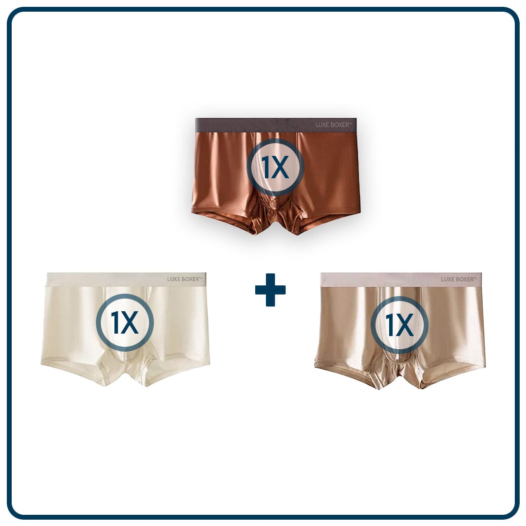 [Multi-Packs] Luxe Boxer™ – Premium sidenunderkläder