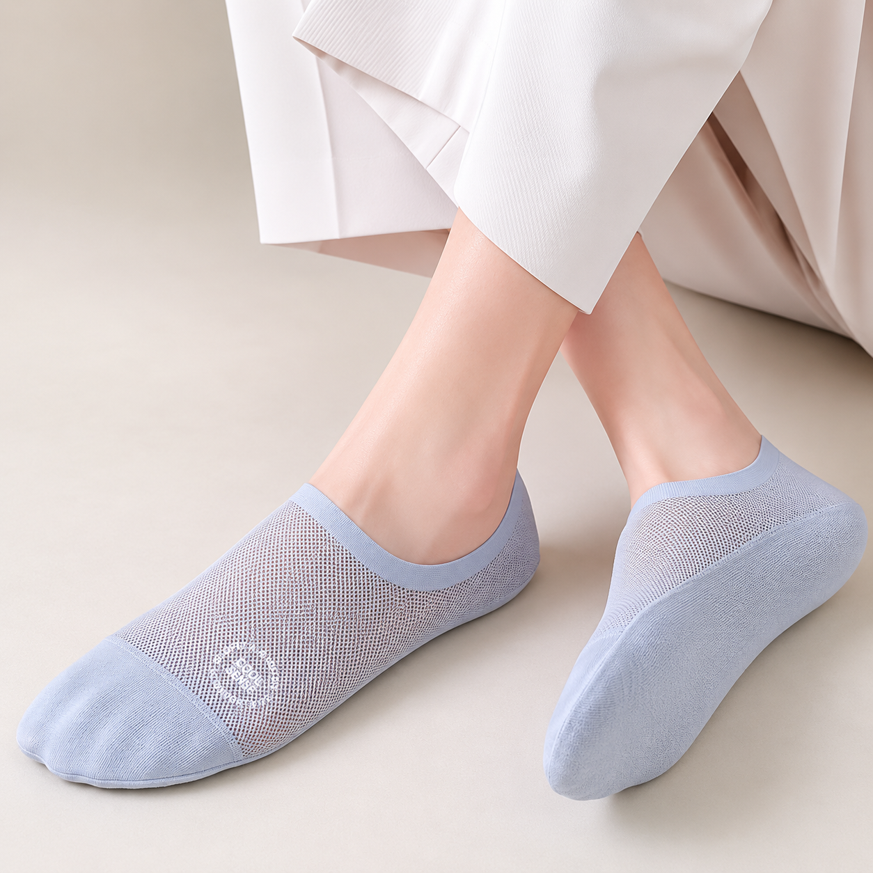 Unsichtbare BreatheGrip-Socken