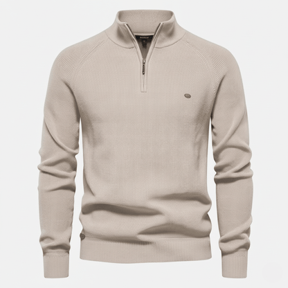 Pull en tricot à demi-zip WoolForm™