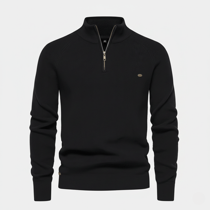 Pull en tricot à demi-zip WoolForm™