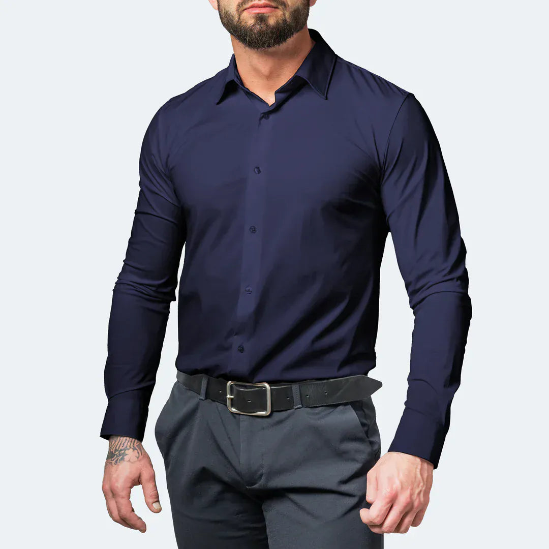 Das „Infinite“ Performance-Shirt | 4-Wege-Stretch und bügelfrei