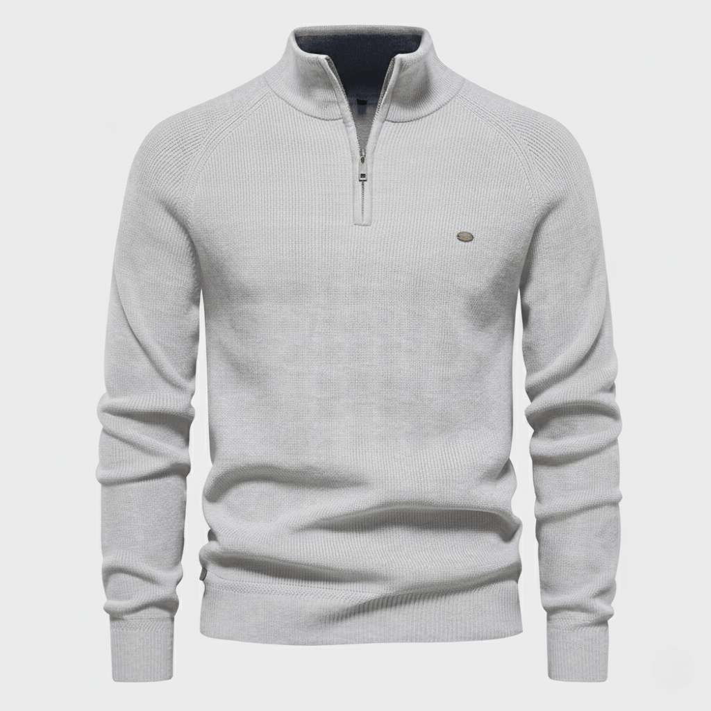 Pull en tricot à demi-zip WoolForm™