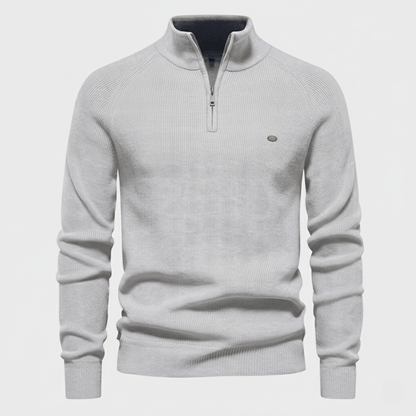 Pull en tricot à demi-zip WoolForm™