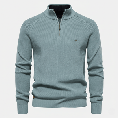 Pull en tricot à demi-zip WoolForm™