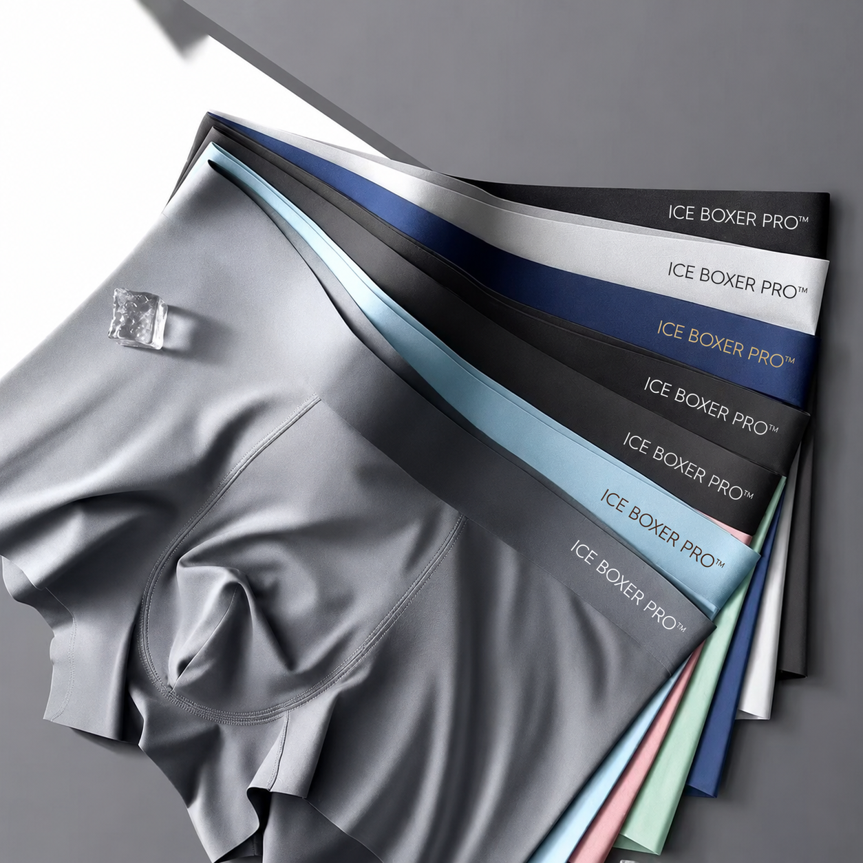 Calzoncillos bóxer de seda Ice Boxer Pro™ premium