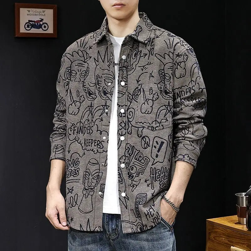 Camicia con graffiti Artflow