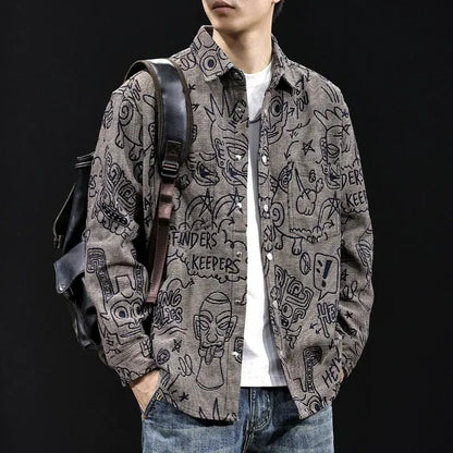 Camicia con graffiti Artflow