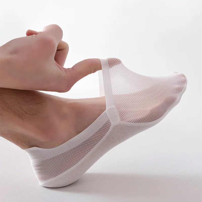 Invisible breathable anti-slip socks