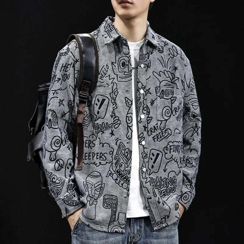 Camicia con graffiti Artflow
