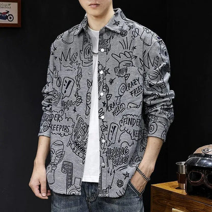 Camicia con graffiti Artflow