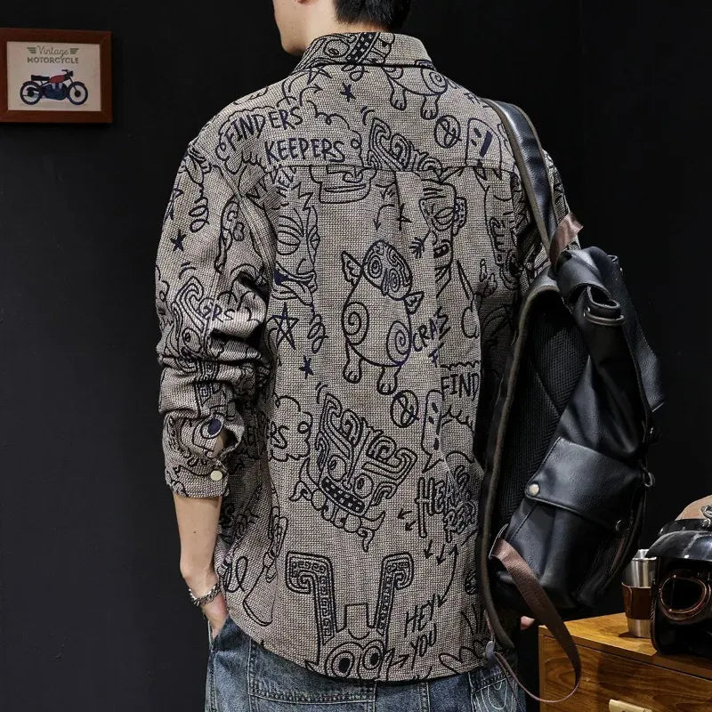 Camicia con graffiti Artflow