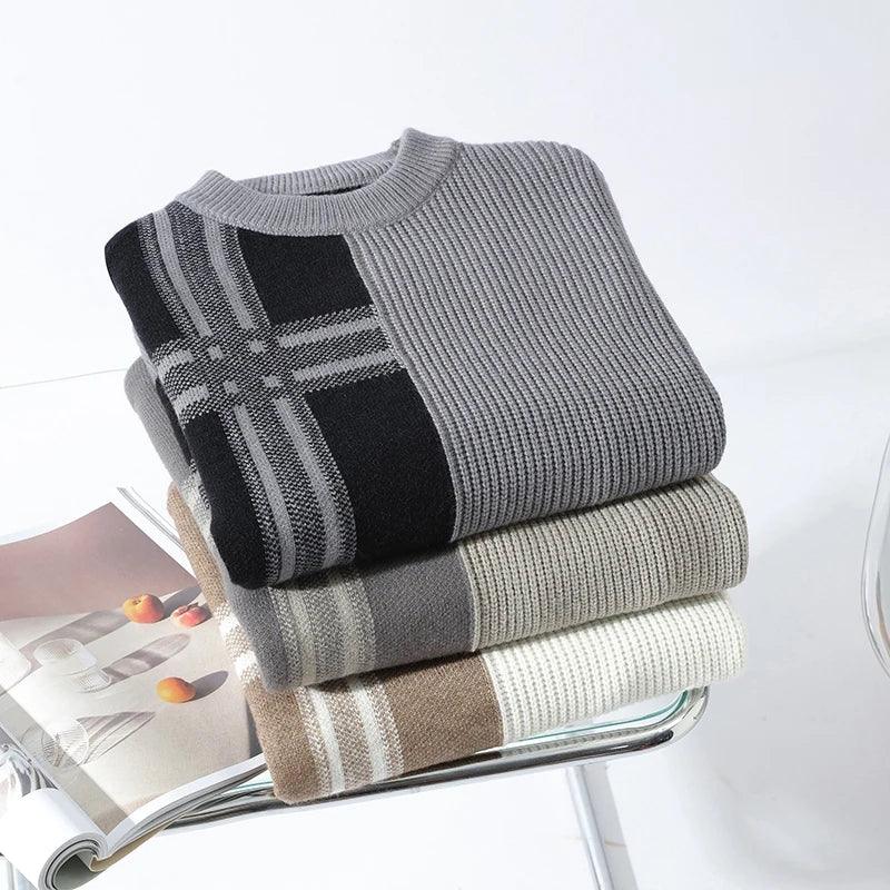 Oliver Geo Block Pullover