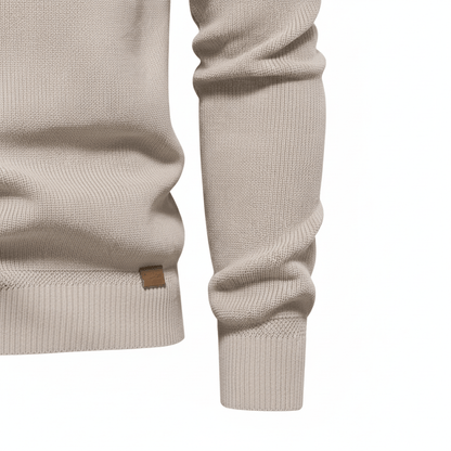 Pull en tricot à demi-zip WoolForm™