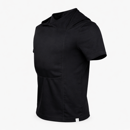 T-Shirt mit Kängurutasche