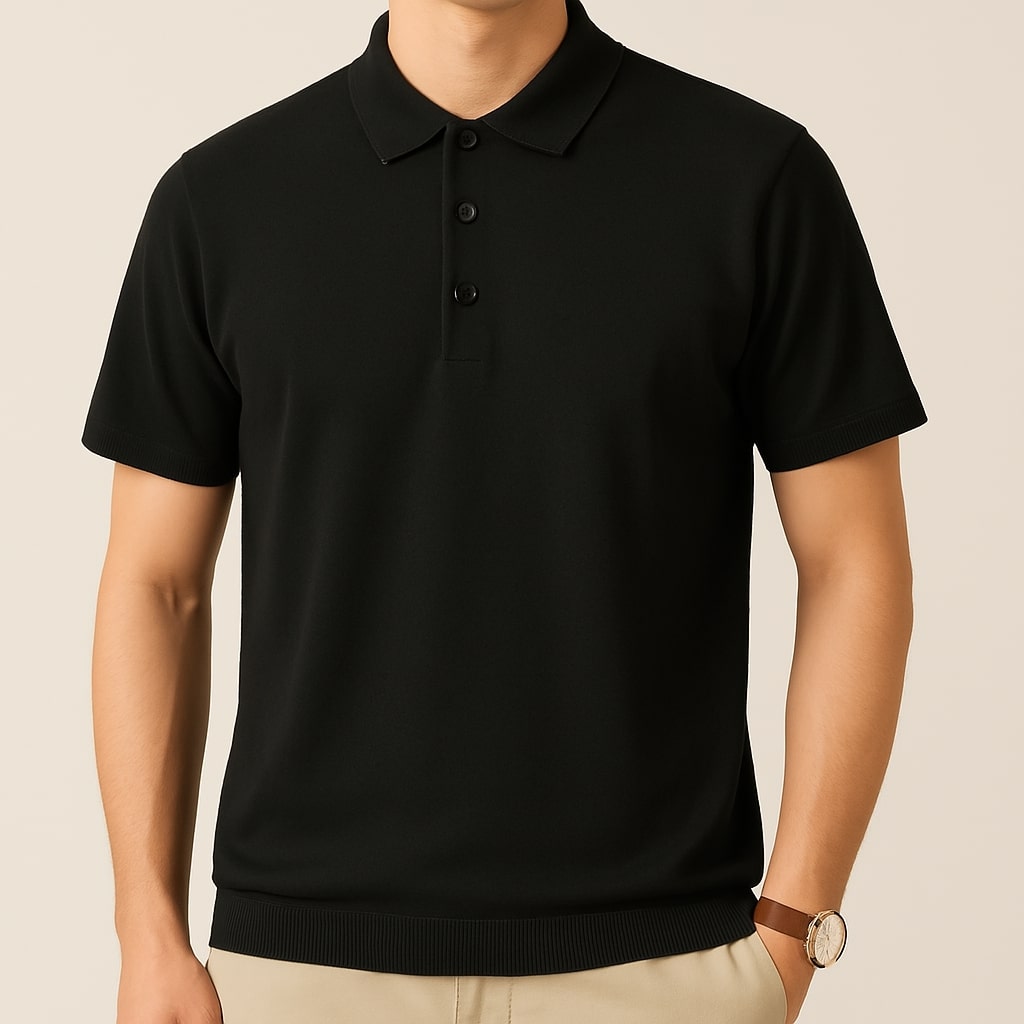 Lazare Merino Wool Polo