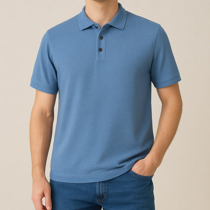 Lazare Merino Wool Polo