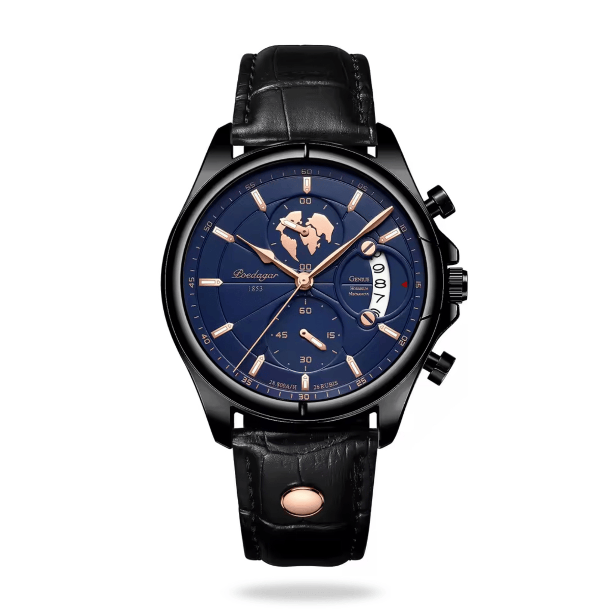 Veldune ChronoMind™ – 42mm Minimal Quartz Watch