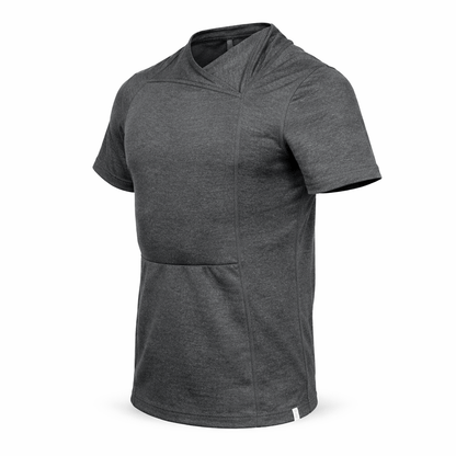 T-Shirt mit Kängurutasche