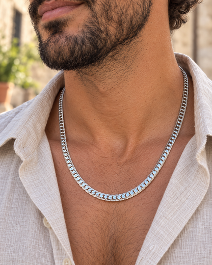 Royal Steel 316L Duo Set – 6 mm ketting + armband