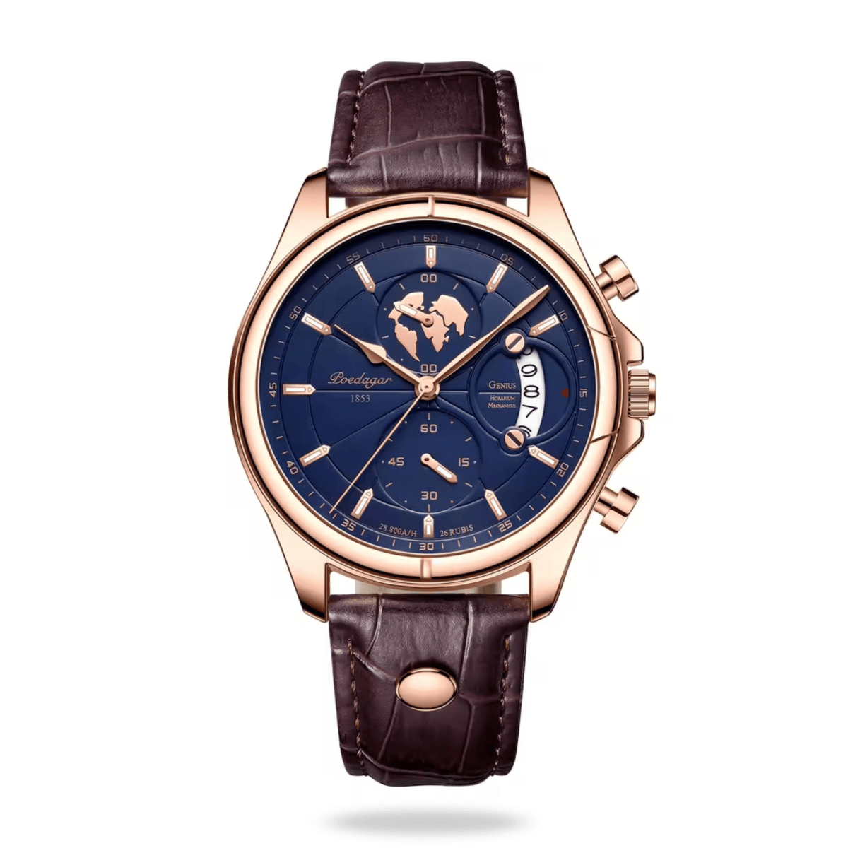 Veldune ChronoMind™ – 42mm Minimal Quartz Watch