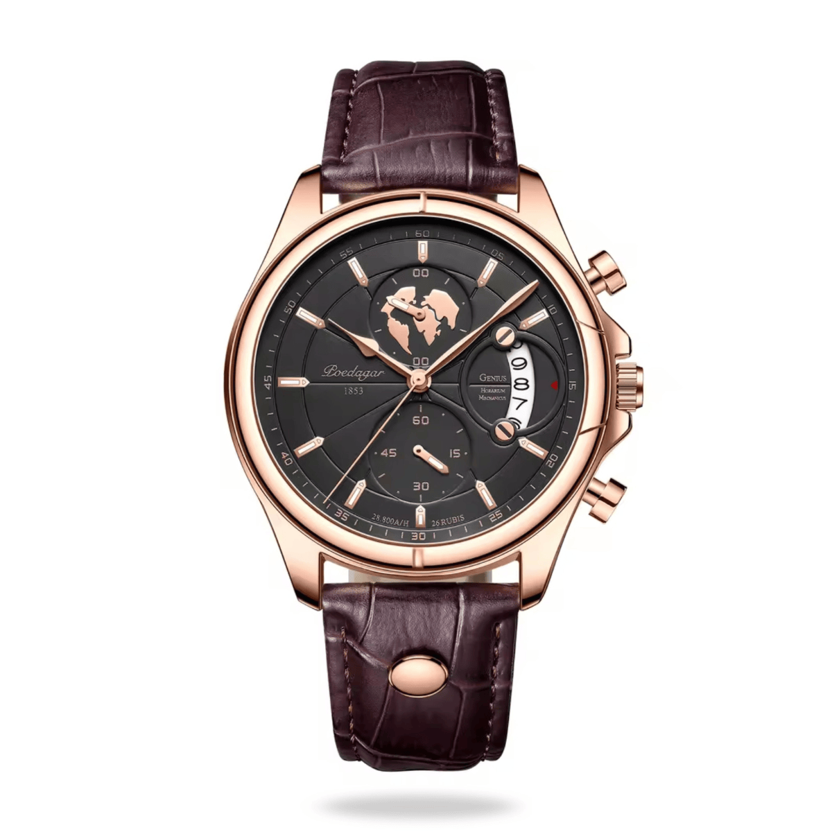 Veldune ChronoMind™ – 42mm Minimal Quartz Watch